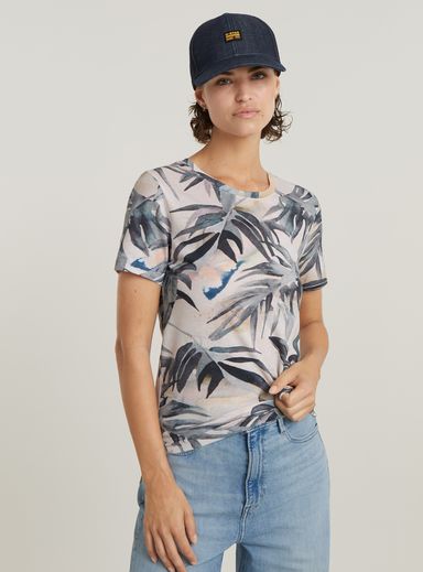 Palm Tree Allover Top